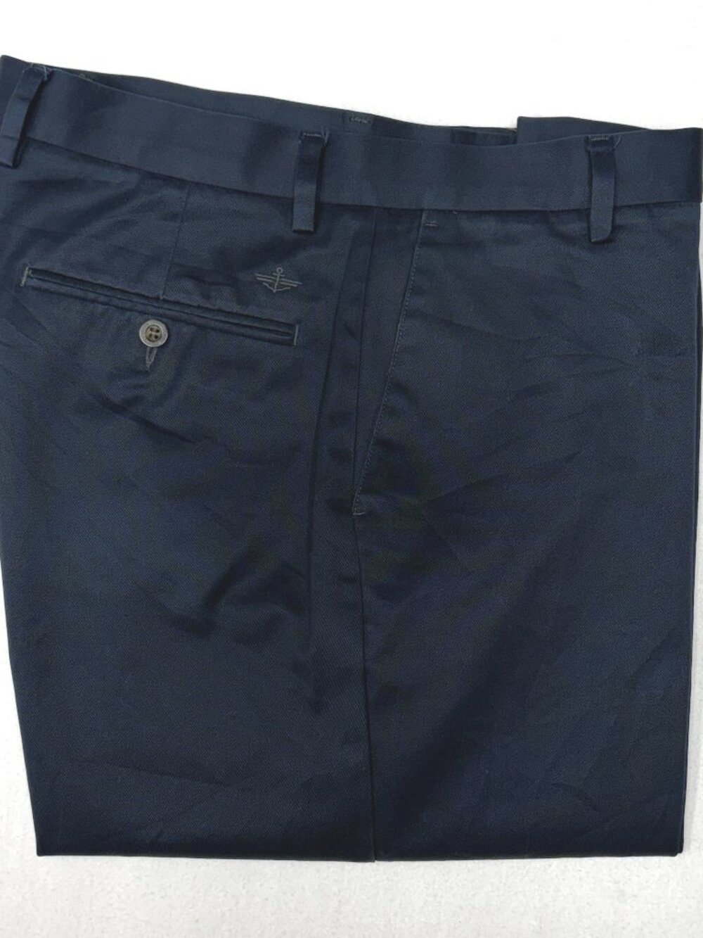 Dockers D3 Classic Fit Khaki Pants Men’s 34x32 Navy Blue Cotton Chinos